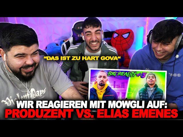 DIE HABEN KOMPLETT ÜBERTRIEBEN!  PRODUZENT vs. ELIAS EMENES (Rapbattle) Reaction