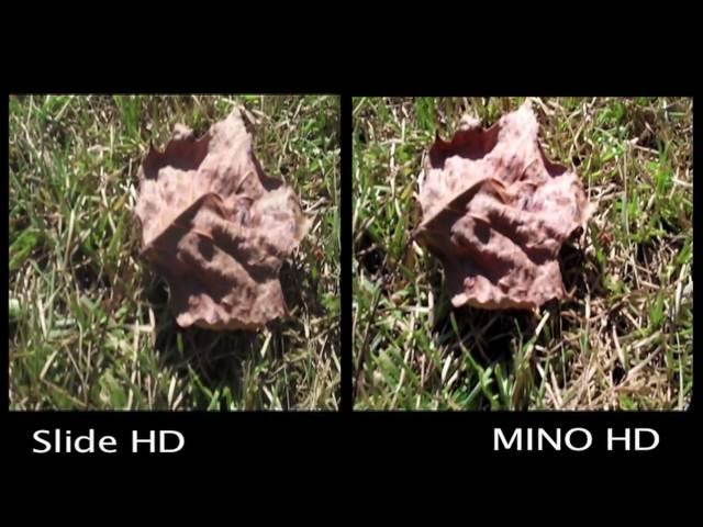 Side by Side Comparison of Flip Mino HD and Flip Slide HD