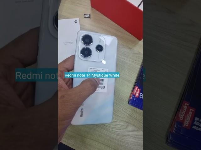 Redmi Note 14 5G Mystique White Colour Unboxing