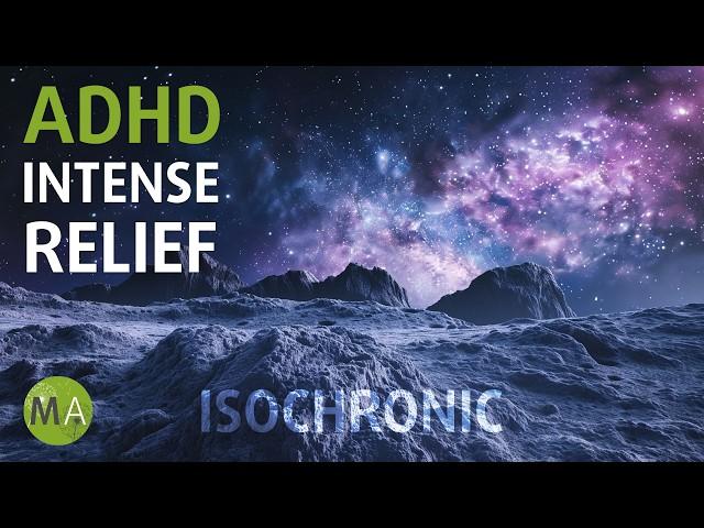 ADHD Intense Relief - Space Dark Trap Mix with Isochronic Tones