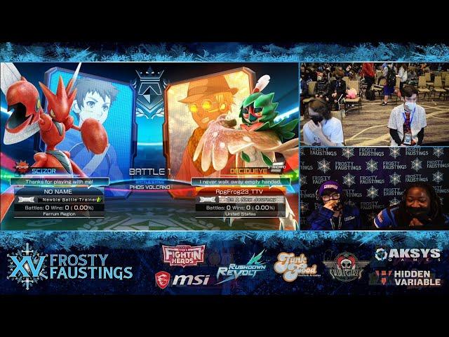 Pokken Tournament DX Top 8 @ Frosty Faustings XV 2023 Time Stamped