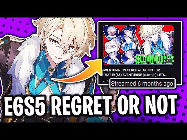 E6S5 Aventurine 6 Months Later...Do I Regret it one bit? (Honkai: Star Rail Discussion)