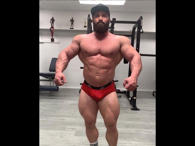 Bearded muscle god Stan de Longeaux (#France /#US-#Chicago)'s flexing compilation: Posers and briefs