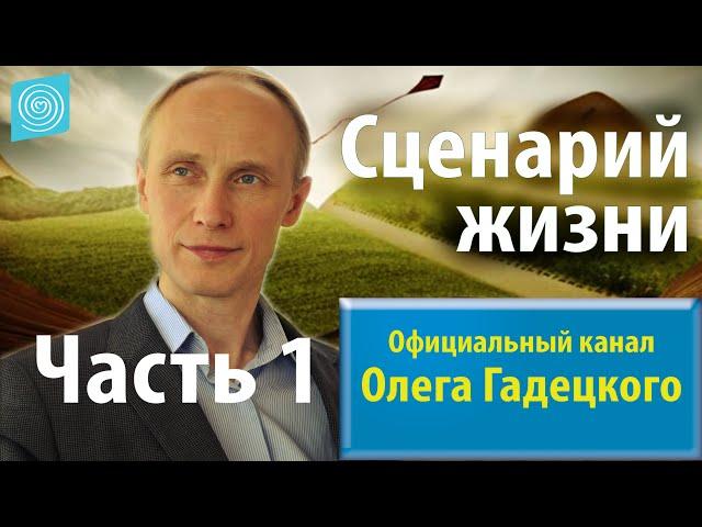 Олег Гадецкий. Сценарии жизни: как понять себя и других? Часть 1