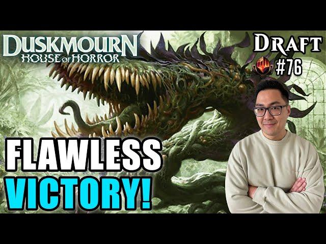 I Think I Solved Duskmourn Draft | Duskmourn Draft | Mythic 76 | MTG Arena