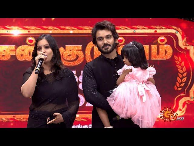 Suriya’s Big Moment!  | Best Hero Award  | Moondru Mudichu | Sun Kudumbam Virudhugal 2025 | Sun TV