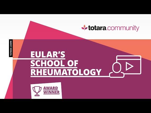 EULAR's school of rheumatology