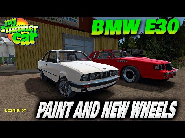 RESTORATION OF AN Abandoned BMW E30 I My Summer Car