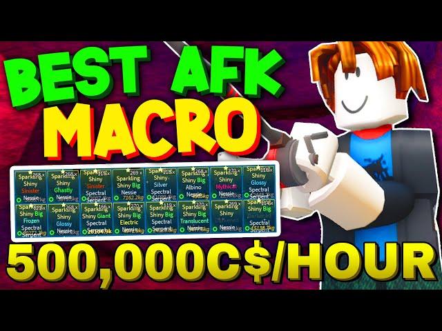 *NEW* AUTO FISH MACRO! How To AFK MACRO in FISCH! ROBLOX