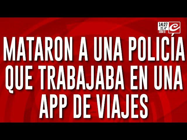 Asesinato de policía: el agresor se fue caminando