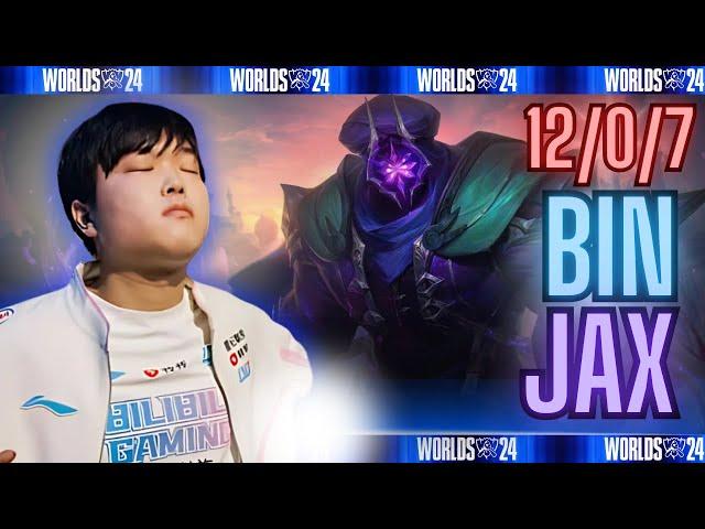 BLG BIN - JAX GOD | EUW SOLOQ | WORLDS 2024