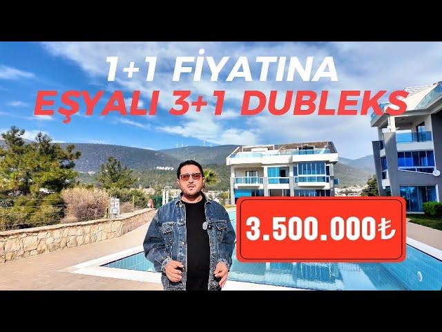 Didim Akbük’te Havuzlu Sitede Eşyalı Dubleks FIRSAT ! #satılık #didim #akbük #ev #villa #fyp #keşfet