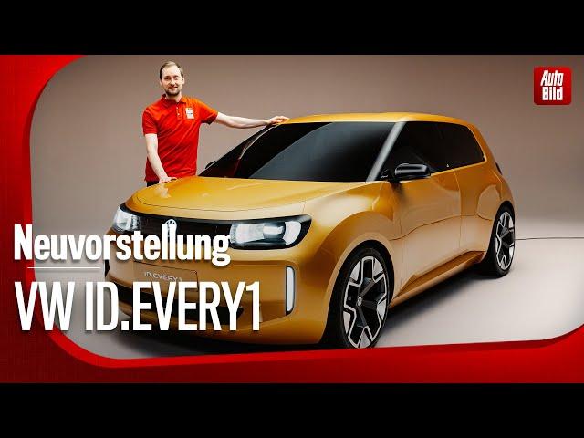 E-car for everyone: The ID.EVERY1 is VW's new electric bargain