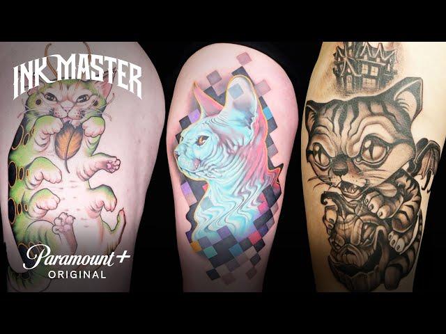 Ink Master’s Best (& Worst) Cat Tattoos  