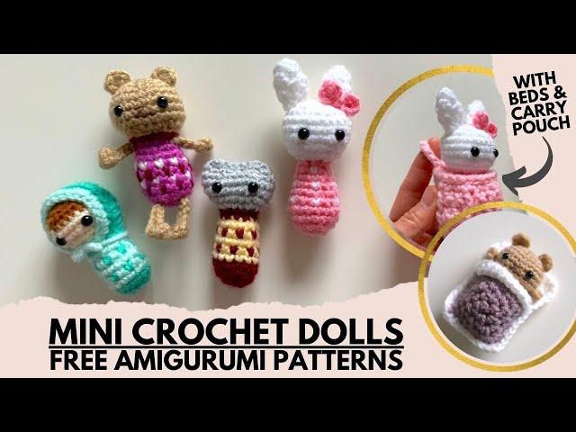 Mini Crochet Dolls · Easy & Free Amigurumi Patterns for Beginners