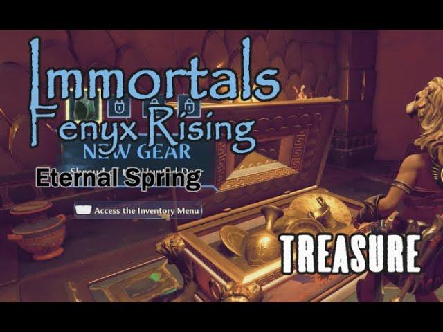 Immortals: Fenyx Rising how to find the Shroud of the Hunted Deer hidden chest in Eternal Spring