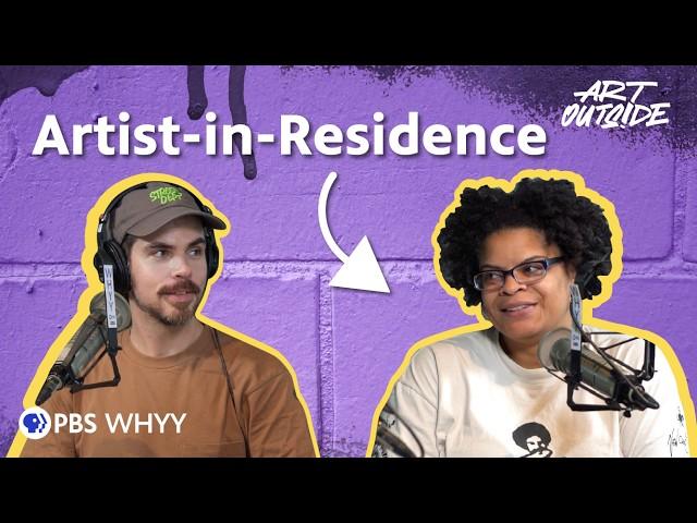 This Portrait Artist Creates in a Shipping Container | Art Outside Podcast