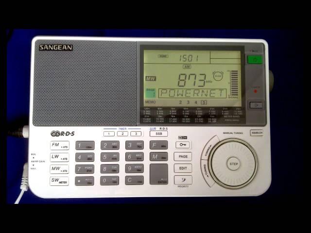 AFN PowerNet - Abschaltung/Switchoff - MW 873 kHz [31.05.2013]