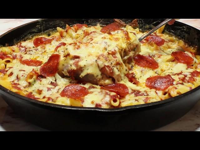 Pepperoni Pizza Mac and Cheese