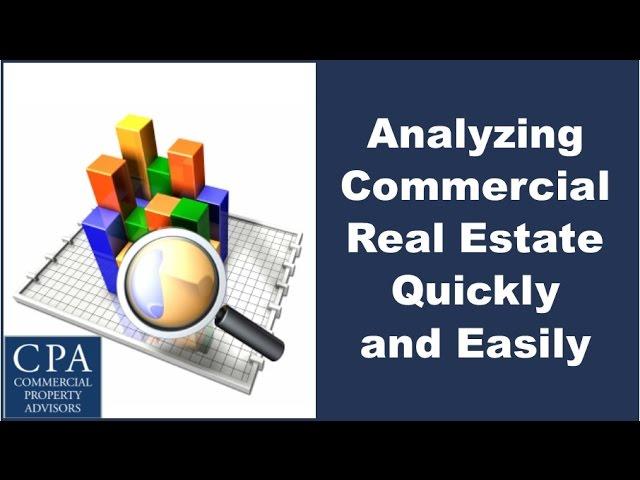 Analyzing Commercial Real Estate Quickly and Easily