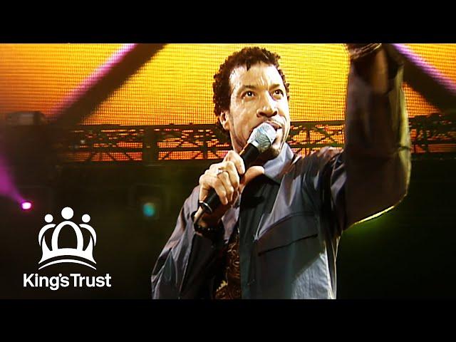 Lionel Richie & SAS Band - Dancing On The Ceiling (The Prince's Trust Party In The Park 2000)