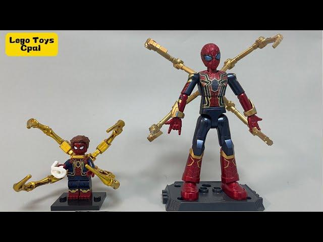 LEGO Spider-Man | Peter Parker | Marvel Universe |  Blokees | Unofficial Lego Minifigures