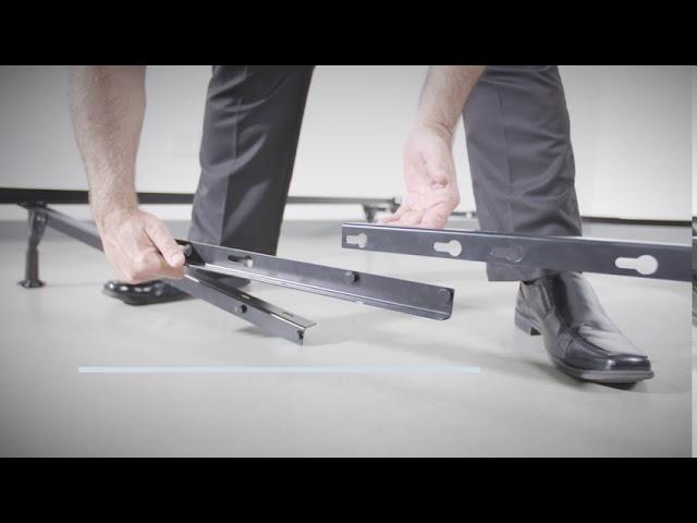 Rize I-3976U-PG Universal Bed Frame Assembly