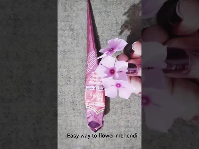 Easy way to flower  mehendi designs #mehndidesign #ytshorts #priya s moment #heenamehndi #viral