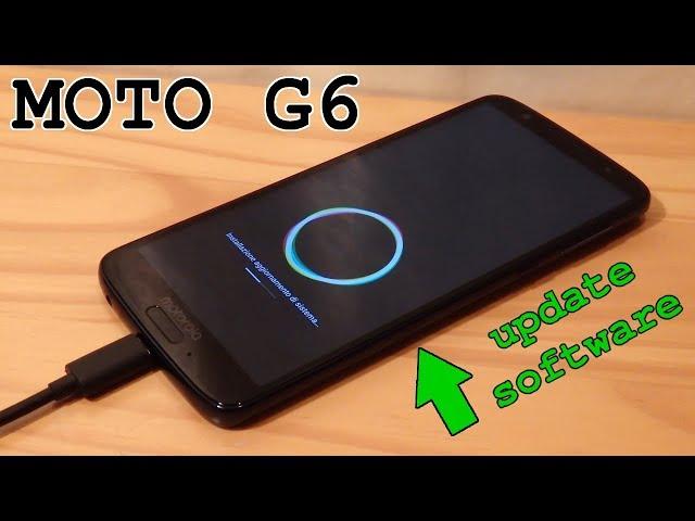 Lenovo Moto G6 • Software Update