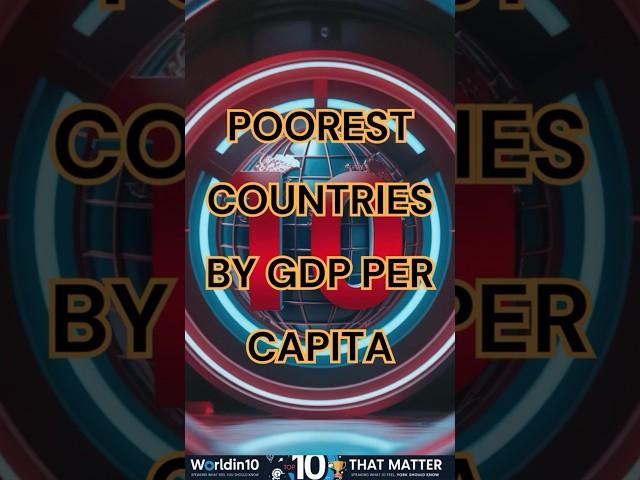 10 Poorest Countries in the World 2025
