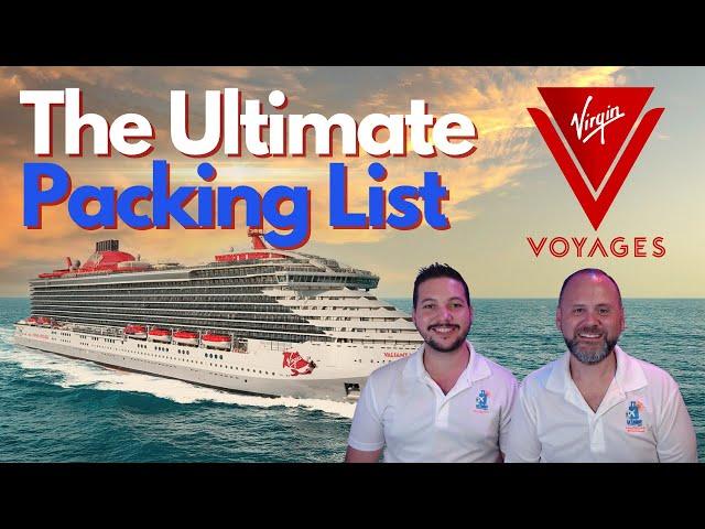 Virgin Voyages Ultimate Packing List