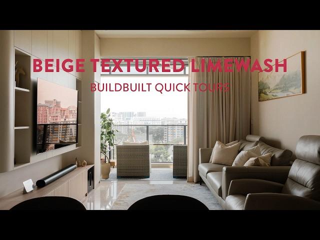 A Beige Limewash Home Filled with Textures | BuildBuilt Quick Tour