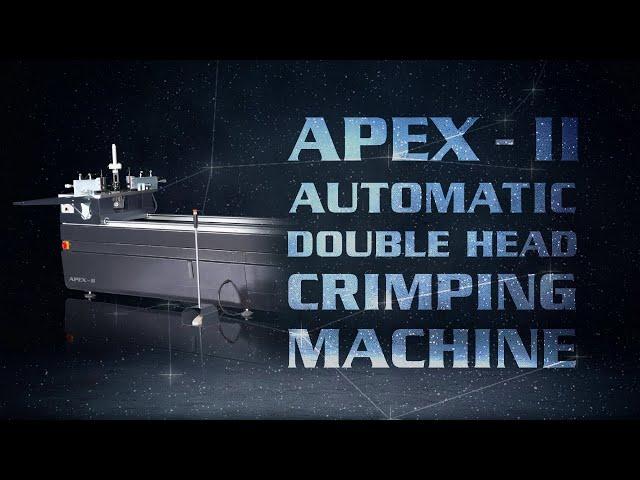 APEX - II • Automatic Hydraulic Double Head Aluminum Corner Crimping Machine