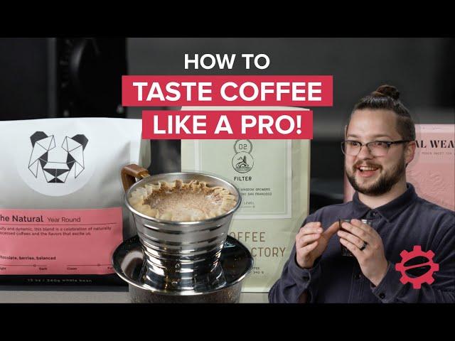 How To Taste Coffee Like a Pro  #coffeetasting #howto #coffeetutorial