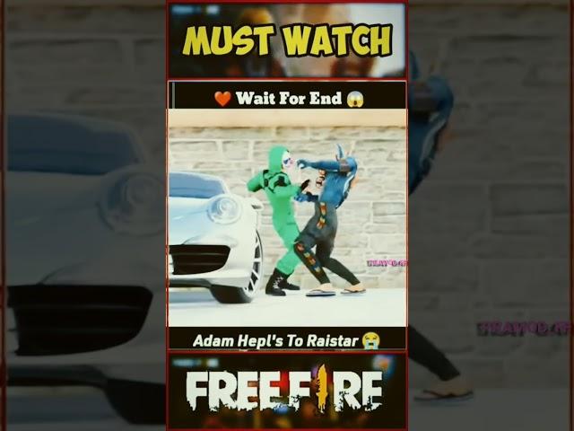 ADAM SAVE RAISTAR LIFE IN FREE FIRE ADAM AND RAISTAR REAL FRIEND SHIP