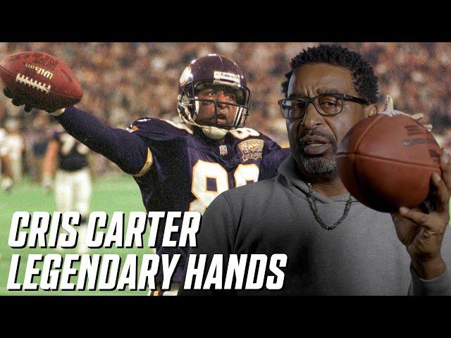 Cris Carter: Toe-Tap & One Hand Catch Human Highlight Reel!