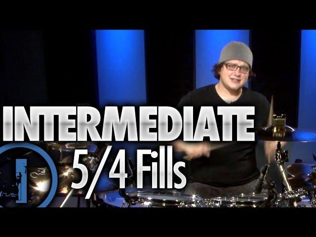 5/4 Drum Fills - Intermediate Drum Lessons