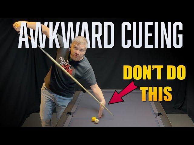 TOP TIPS for HAMPERED cueing | 8 Ball pool tips and techniques