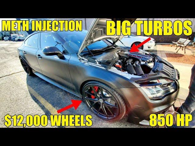 TOTAL AUCTION STEAL! 850 HP APR Built Audi RS7 Hiding $30,000 In Mods! We Tested 0-60 MPH!