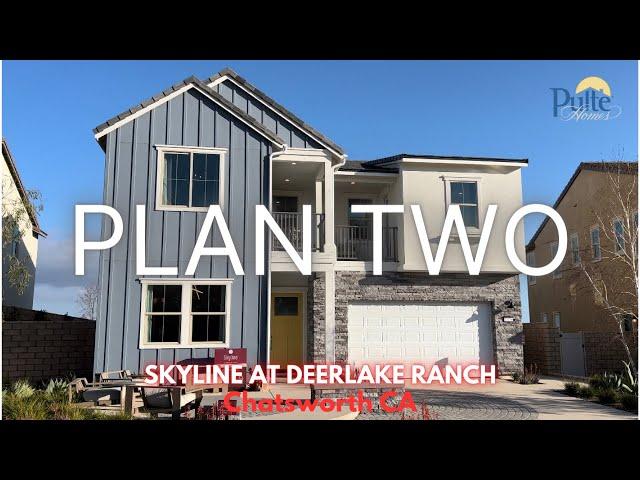 THE PLAN TWO | SKYLINE AT DEERLAKE RANCH | CHATSWORTH LOS ANGELES COUNTY CA