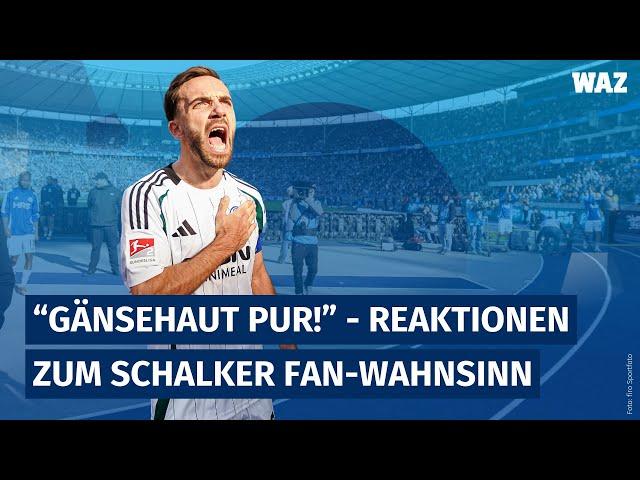 Fan-Wahnsinn: S04 stolpert sich vor 25.000 Schalke-Fans gegen Berlin zum Sieg