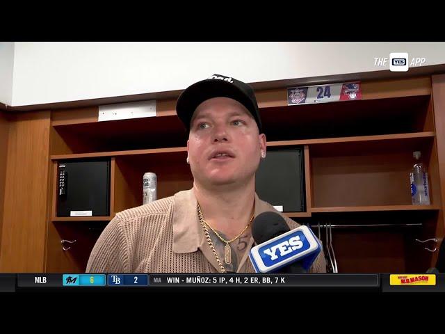 Alex Verdugo on his outfield execution & Yankees identity