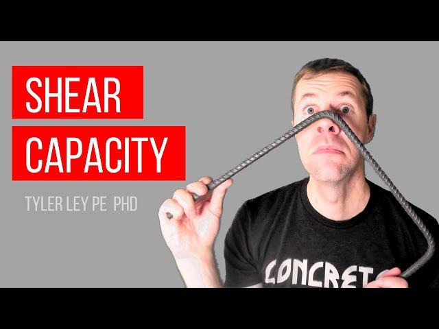 Reinforced Concrete Shear Capacity Example Problem