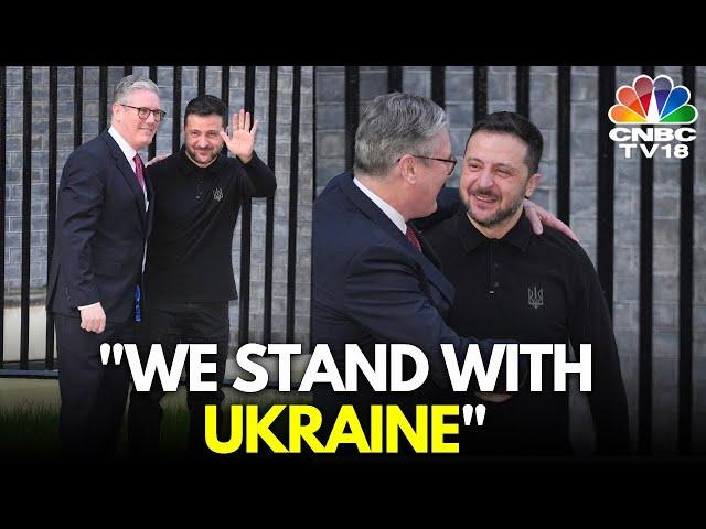 UK PM Starmer Tells Zelensky: We Stand With Ukraine For As Long As It May Take | Trump | N18G