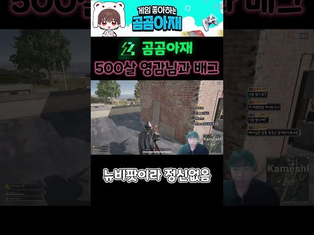 502살 영감님과 배그하기 #배그 #배틀그라운드 #뉴비 #곰곰아재