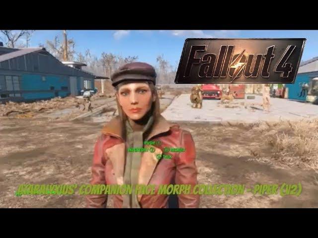 Fallout 4 Xbox One/PC Mods|Ataralyxius' Companion Face Morph Collection - Piper (V2)