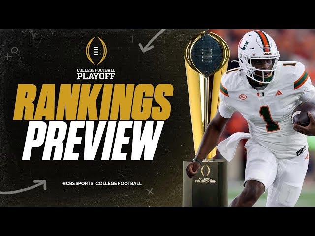 College Football Playoff Rankings Preview: Where will teams on a bye week land?