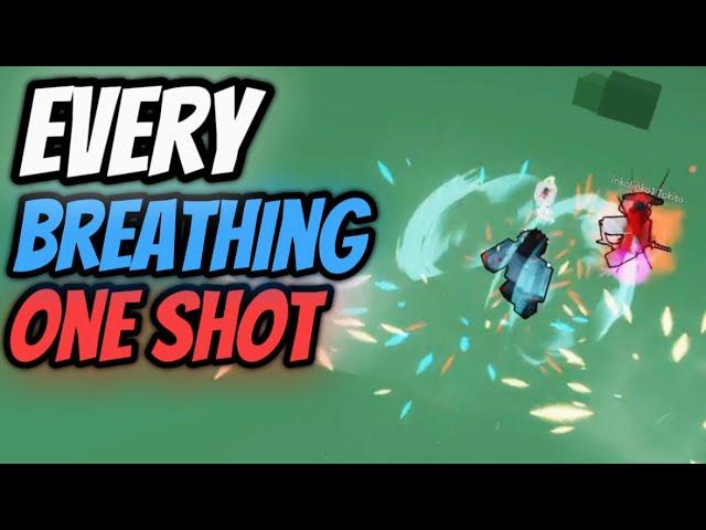 ALL TRUE BREATHING STYLE ONE SHOT COMBOS | Rogue Demon