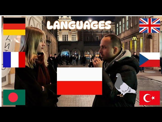 How Many Languages Do You Speak? Krakow, Poland