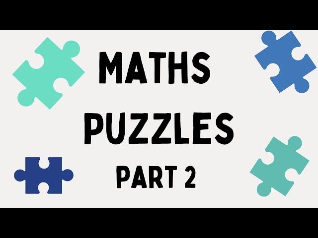 Maths Puzzles and Solutions